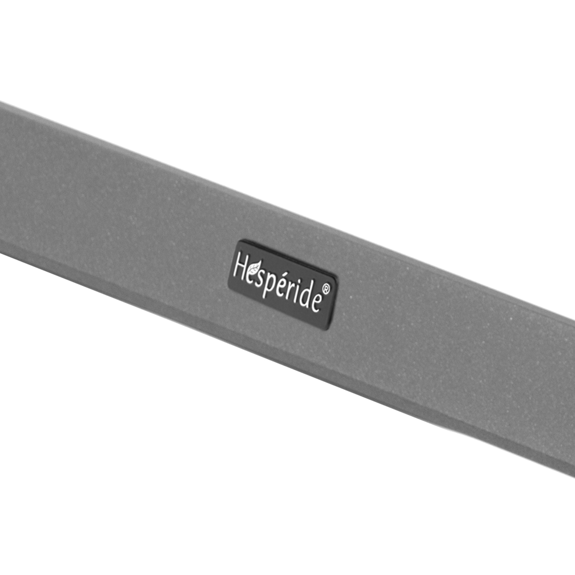 Mesa de apoio ALLURE graphite em alum&iacute;nio