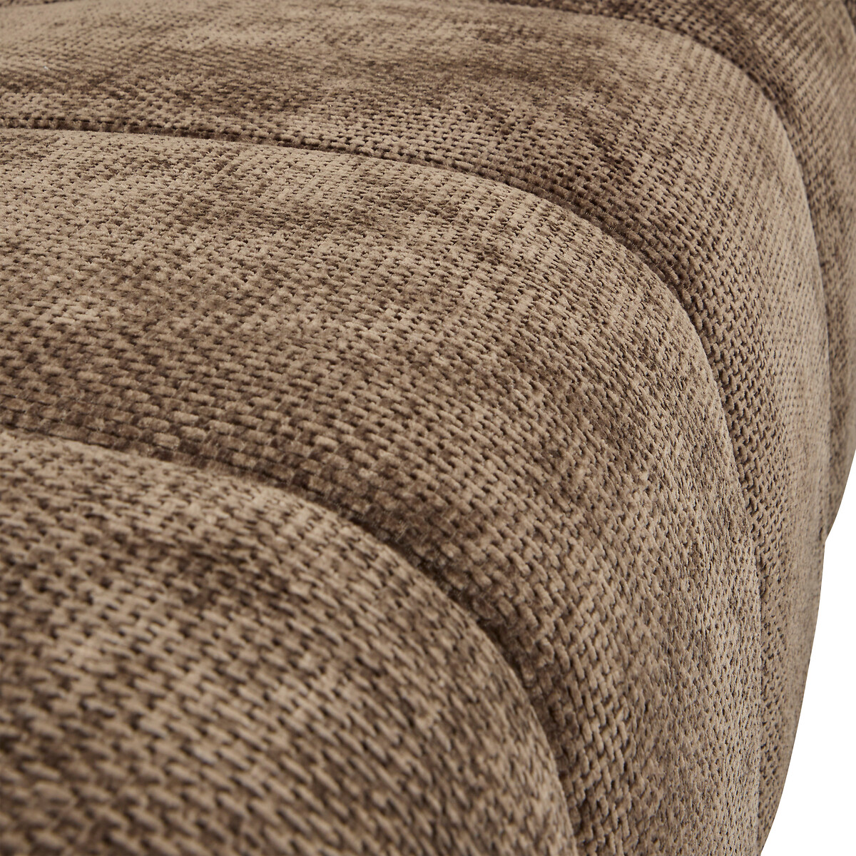 Sofá PALMA castanho em mdf 212x97x76cm