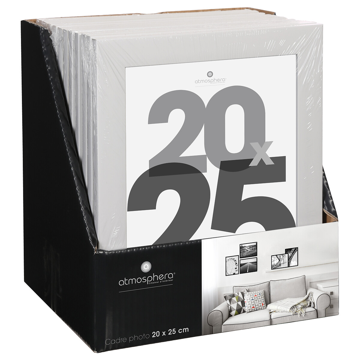 Moldura para fotos branca 20x25cm