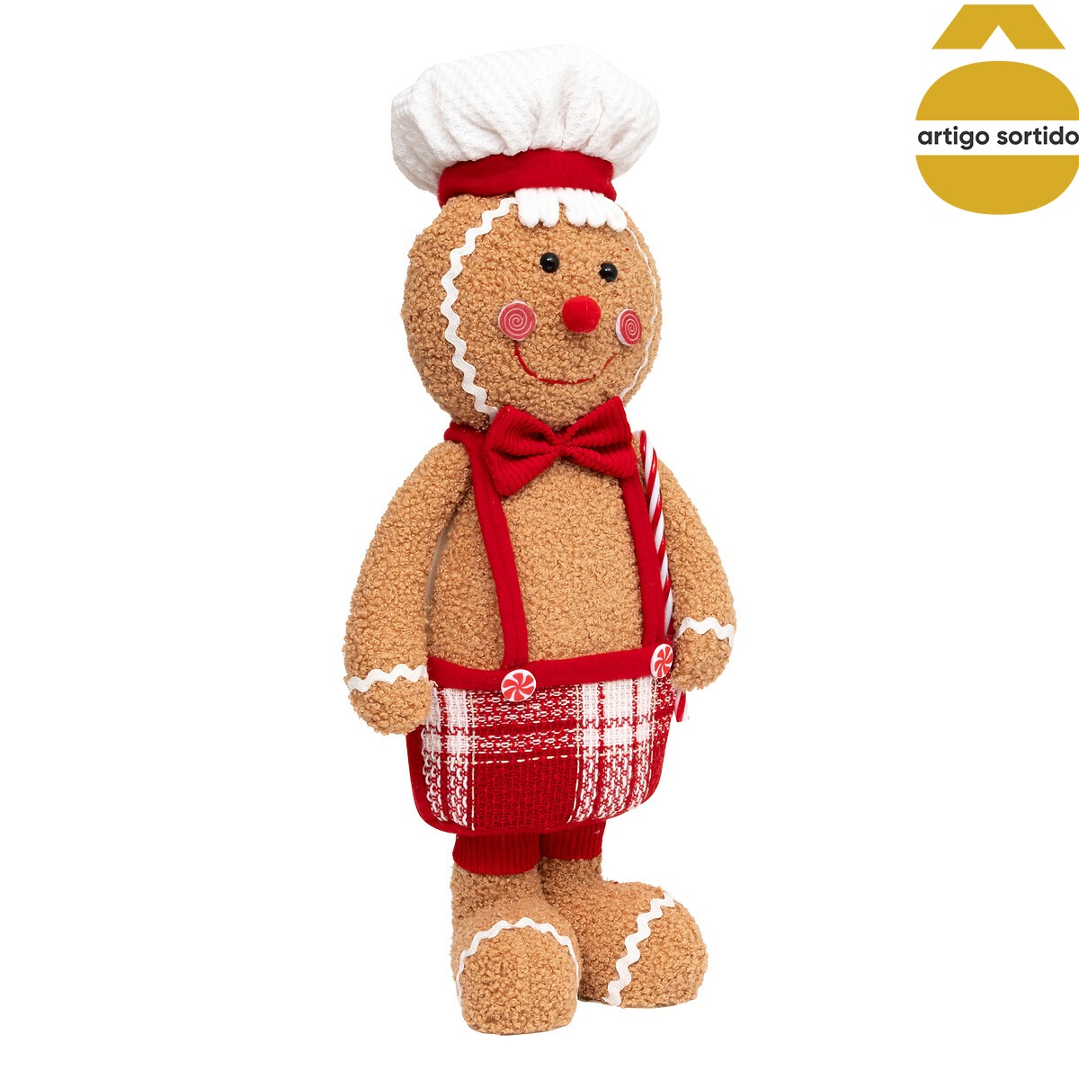 Figura bolacha de gengibre 49cm