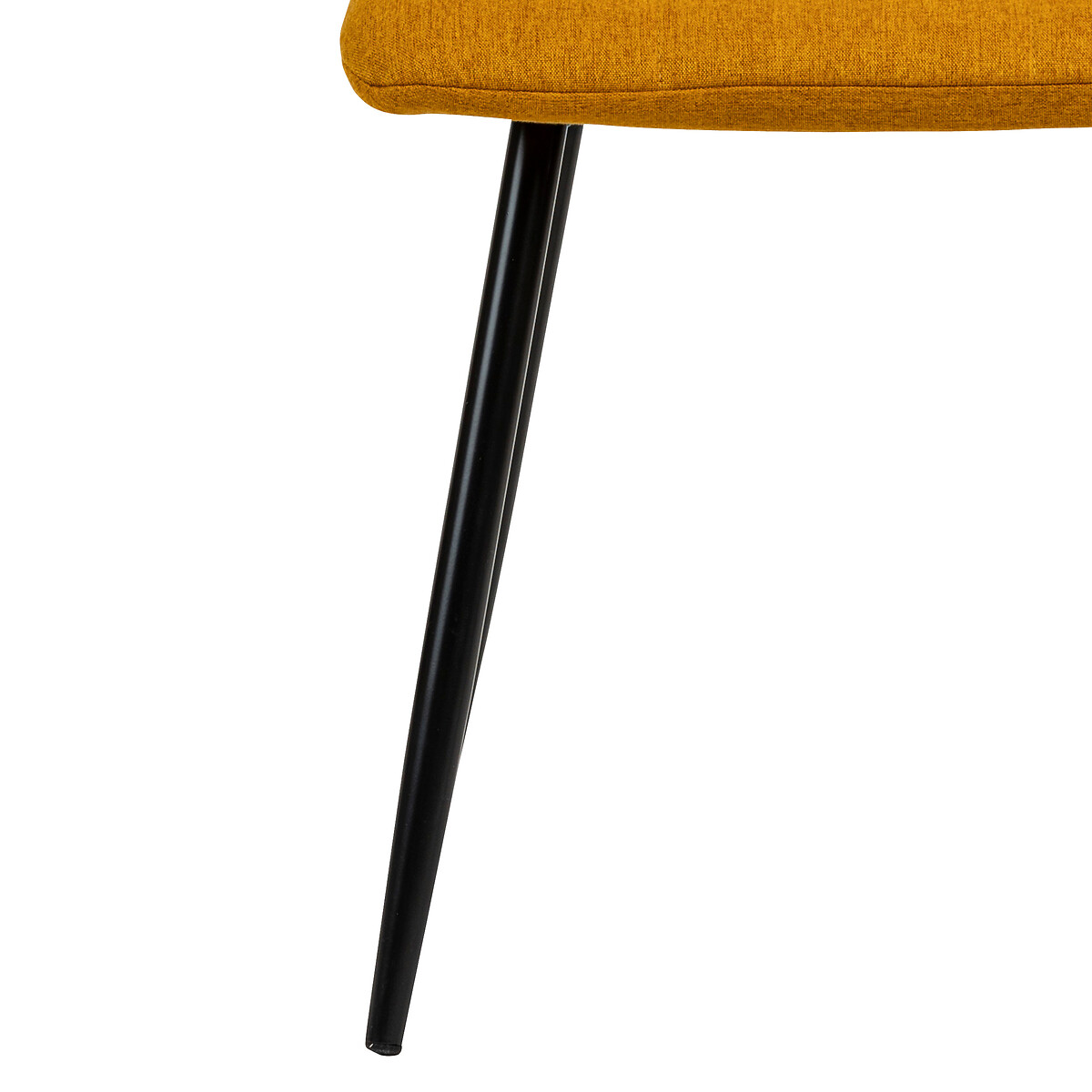 Cadeira SIRAC ocre em tecido 55x44x83,5cm