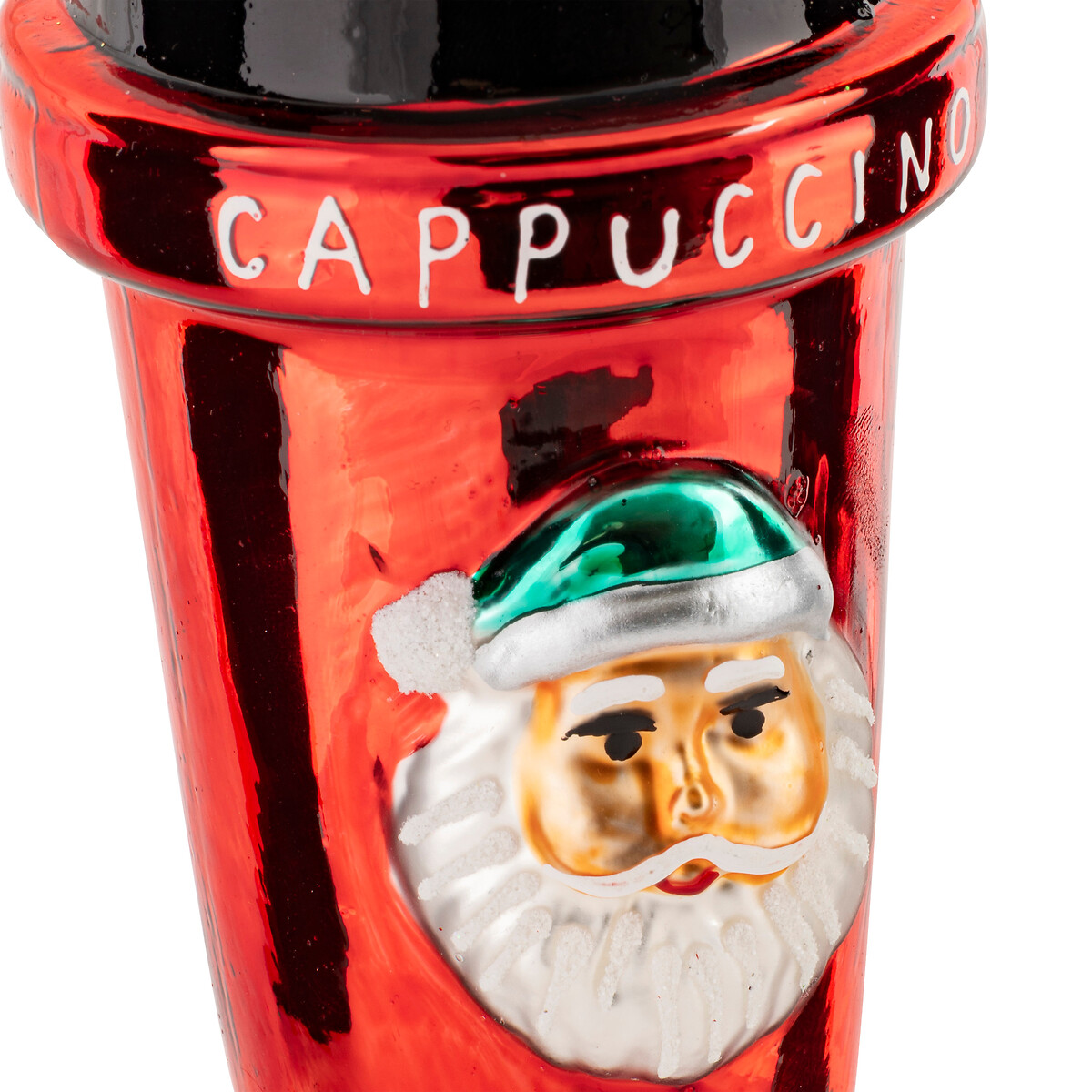 Pendurante capuccino com pai natal 11cm