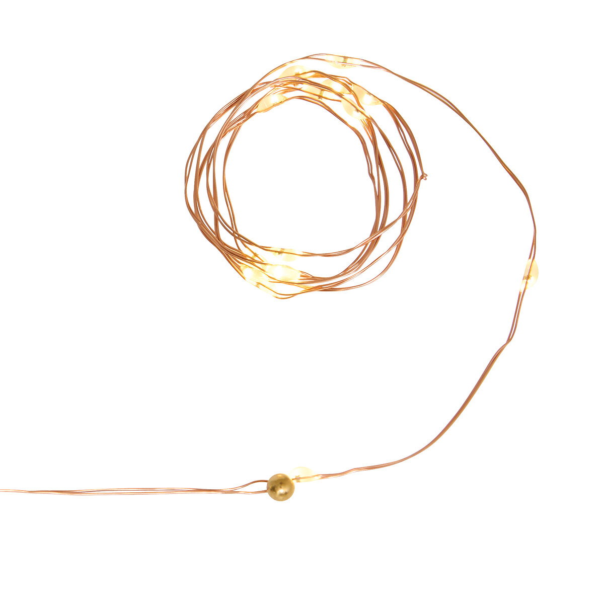 Série de natal branco quente 1M 20LED