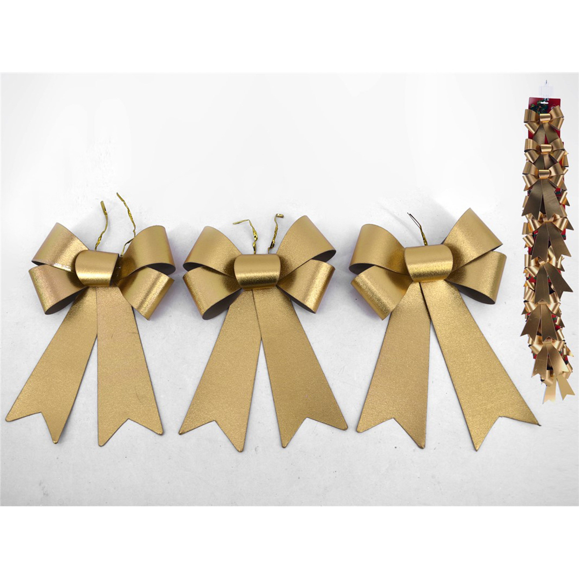 Conjunto De 3 Laços Dourado,  Conjunto De 3 Laços Dourado