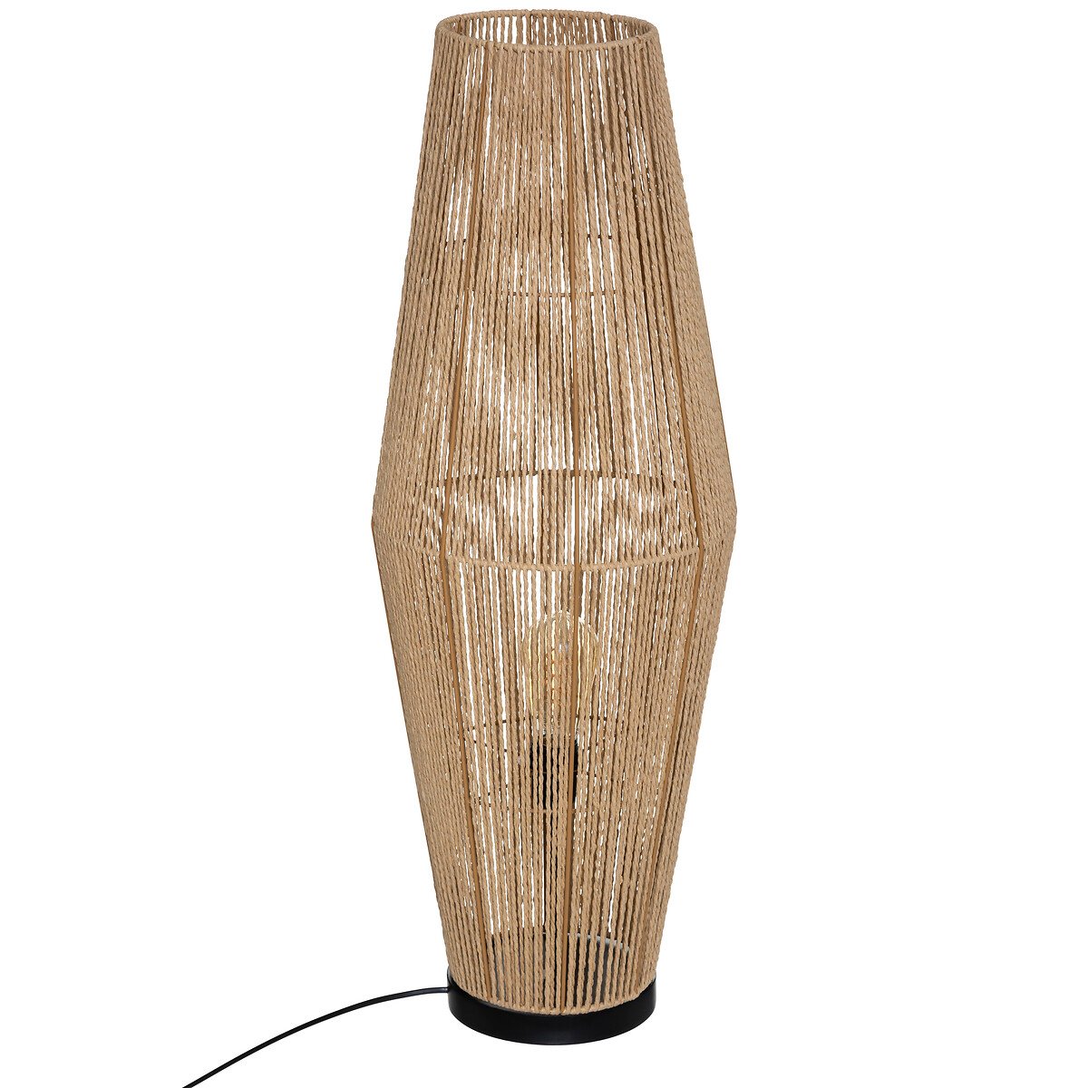 Candeeiro de pé AISSA bege 83cm