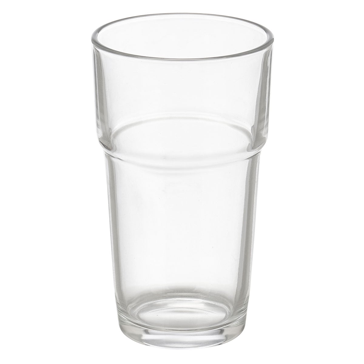 Copo com riscas em vidro 370ml