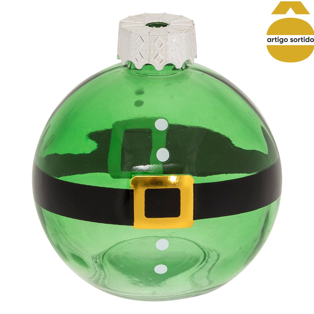 Copo com palhinha em vidro 10x20cm