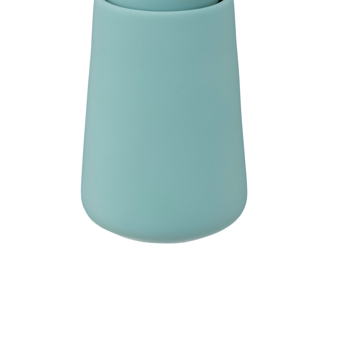 Frasco doseador wc COCON azul em cer&acirc;mica