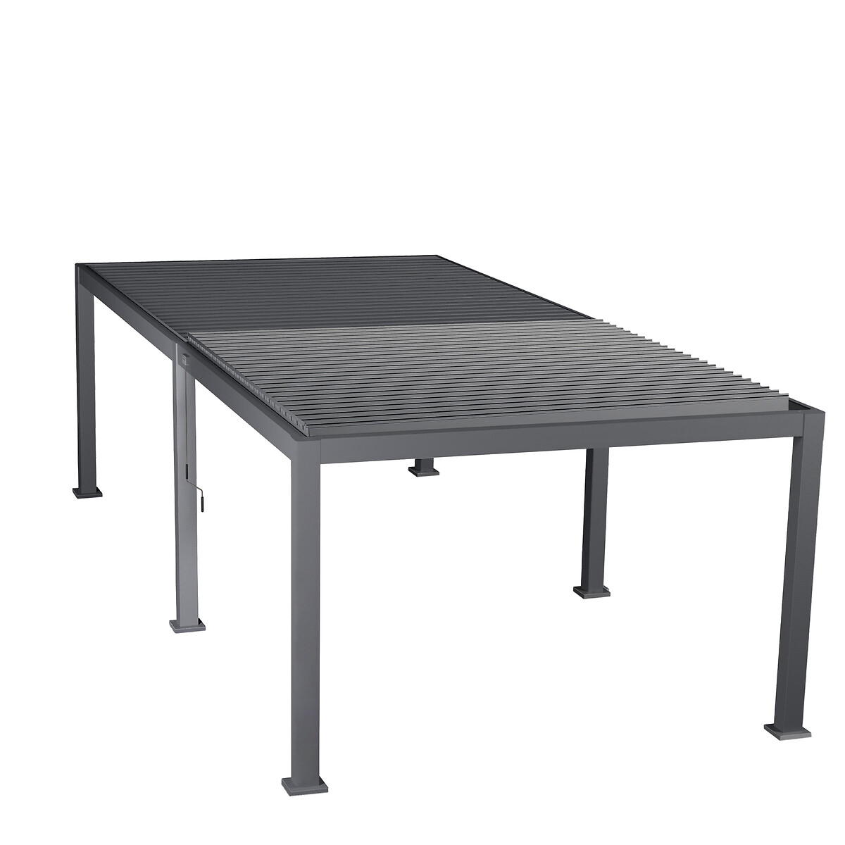 Pérgola ÉVORA cinza graphite 3,6x6m,  Pérgola ÉVORA cinza graphite 3,6x6m