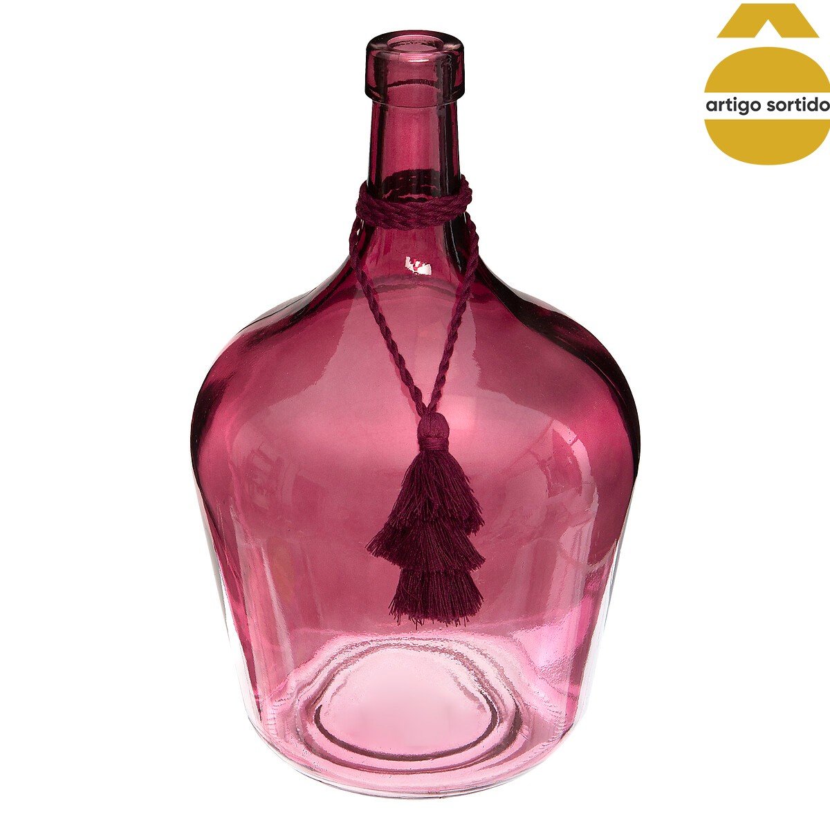 Jarra POESIE de vidro 25,5cm