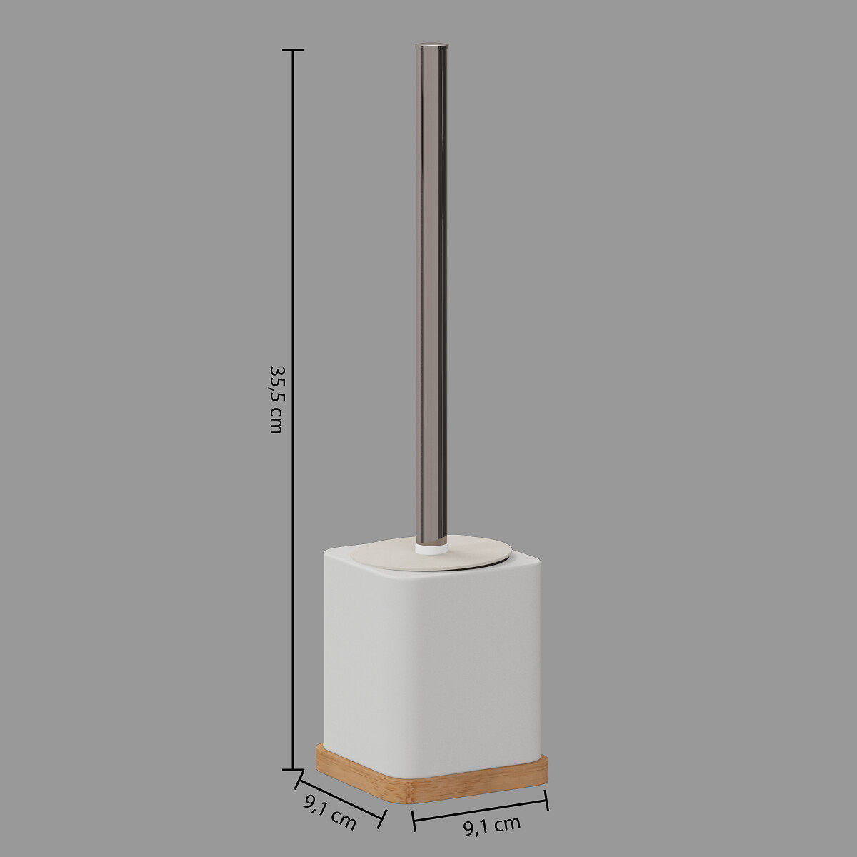 Escova wc NATUREO branca