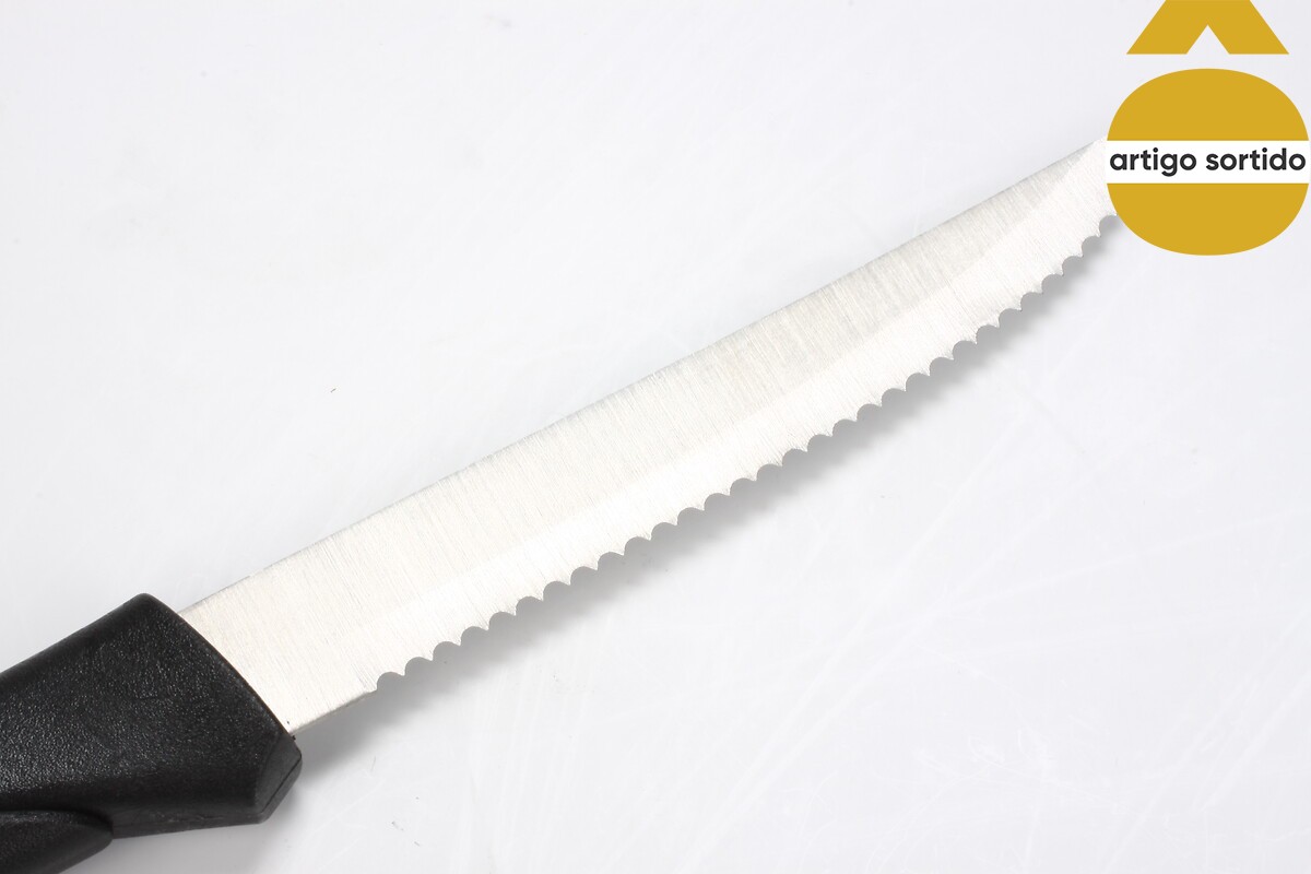 Conjunto de 6 facas para carne