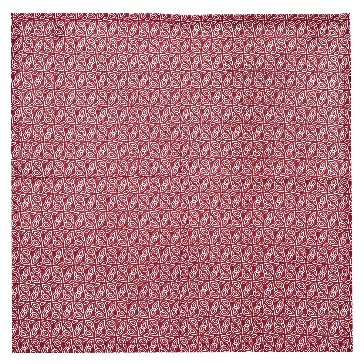 Conjunto 4 guardanapos vermelho 40x40cm