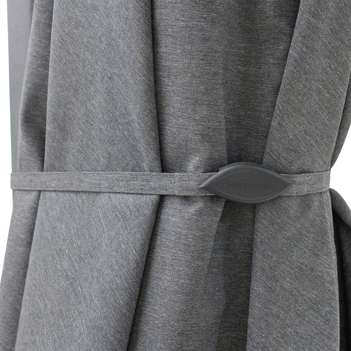 Guarda-sol MELHIA led cinza graphite e antracite 4x3m