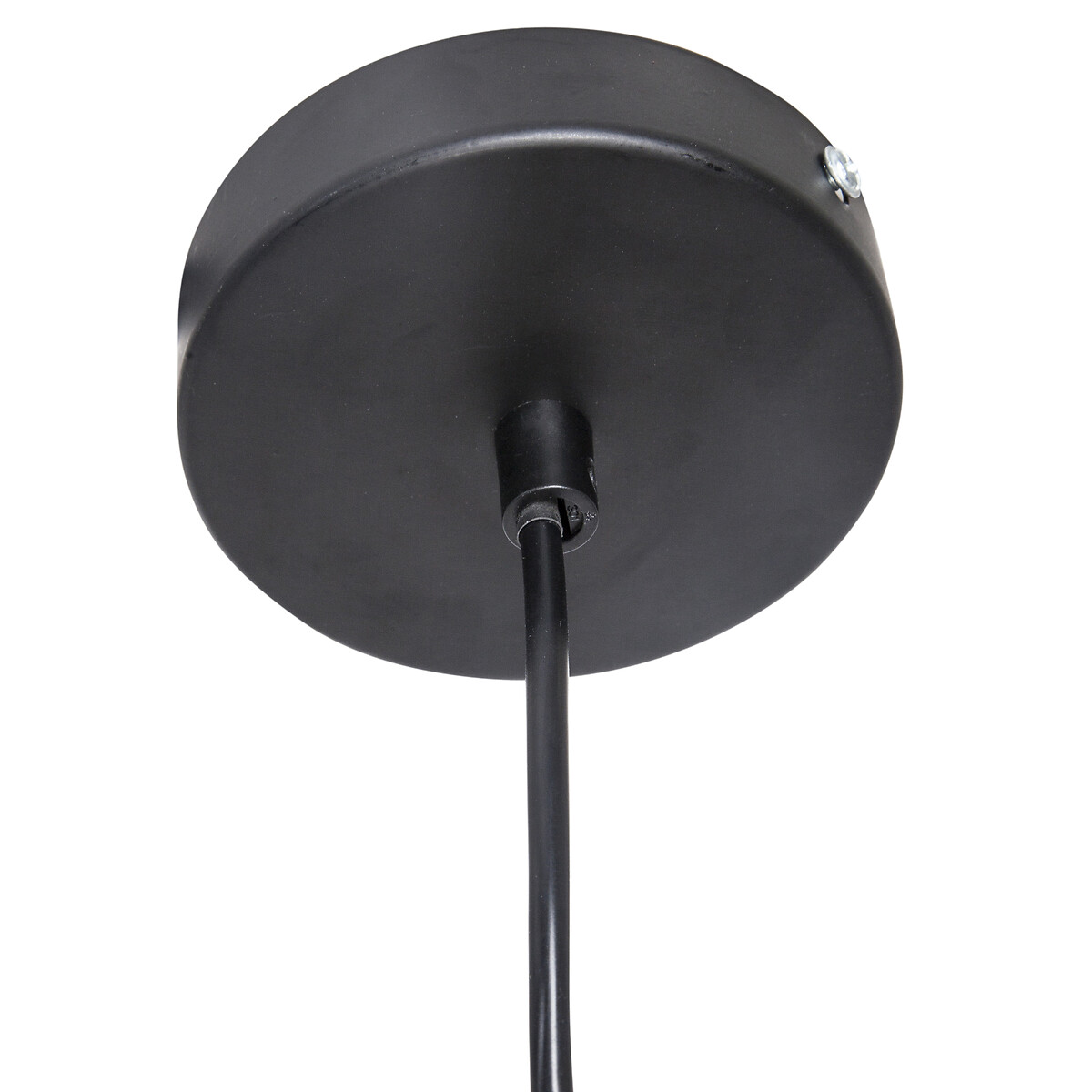 Candeeiro de teto SAM preto em metal