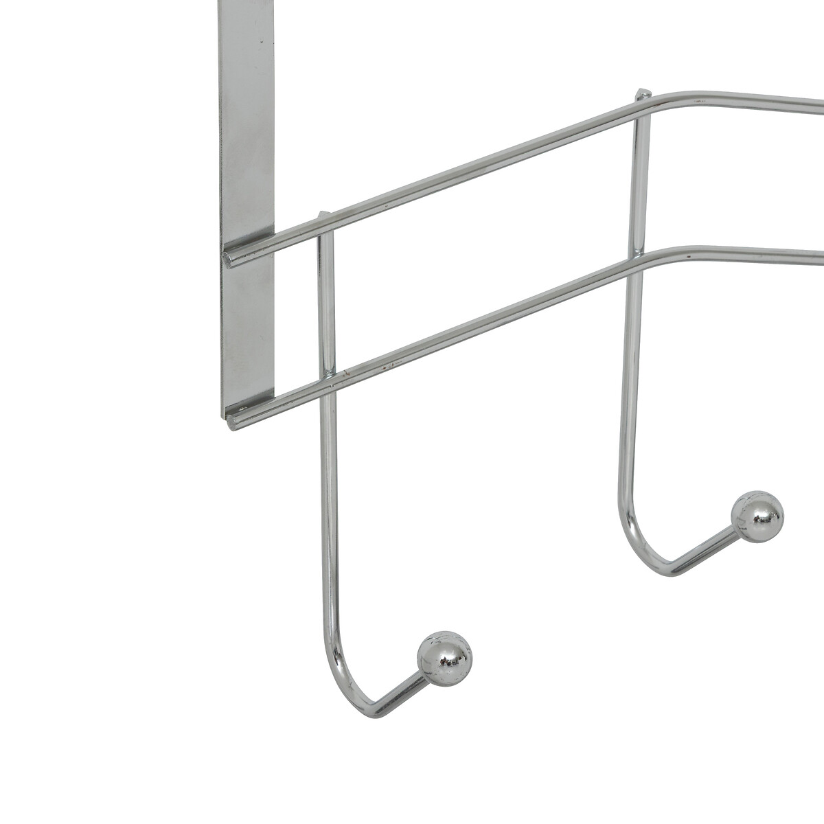 Cabide para porta com 5 ganchos em metal