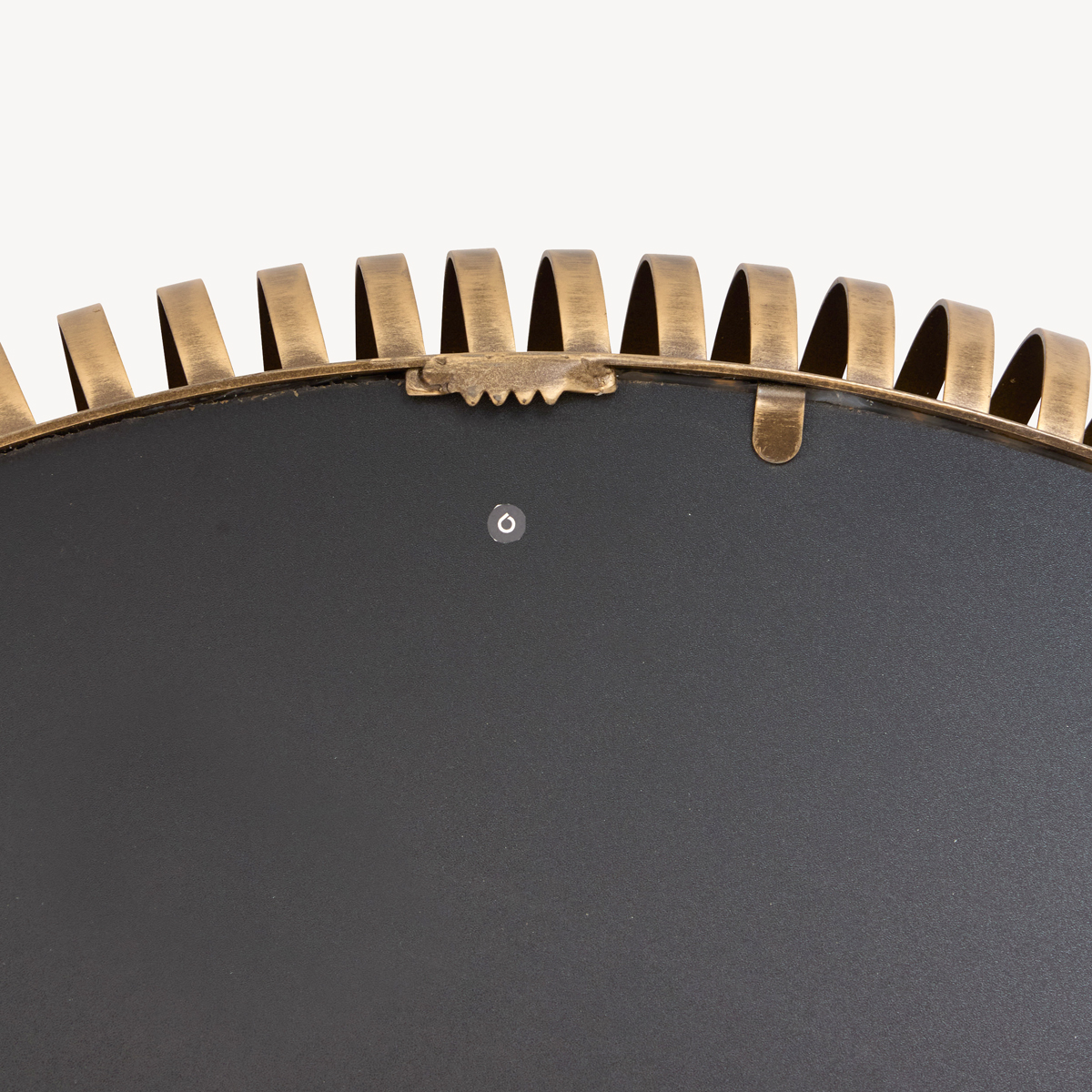 Espelho de parede BARREL dourado 90cm