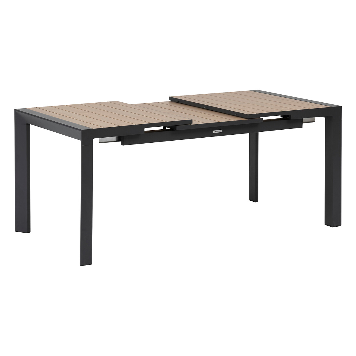 Mesa Extensível Automática Évasion Honey e Graphite 142cm
