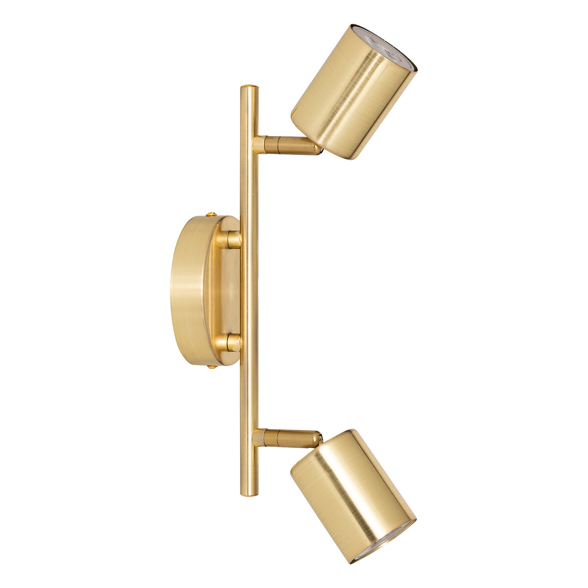 Candeeiro de parede VICO dourado com 2 focos