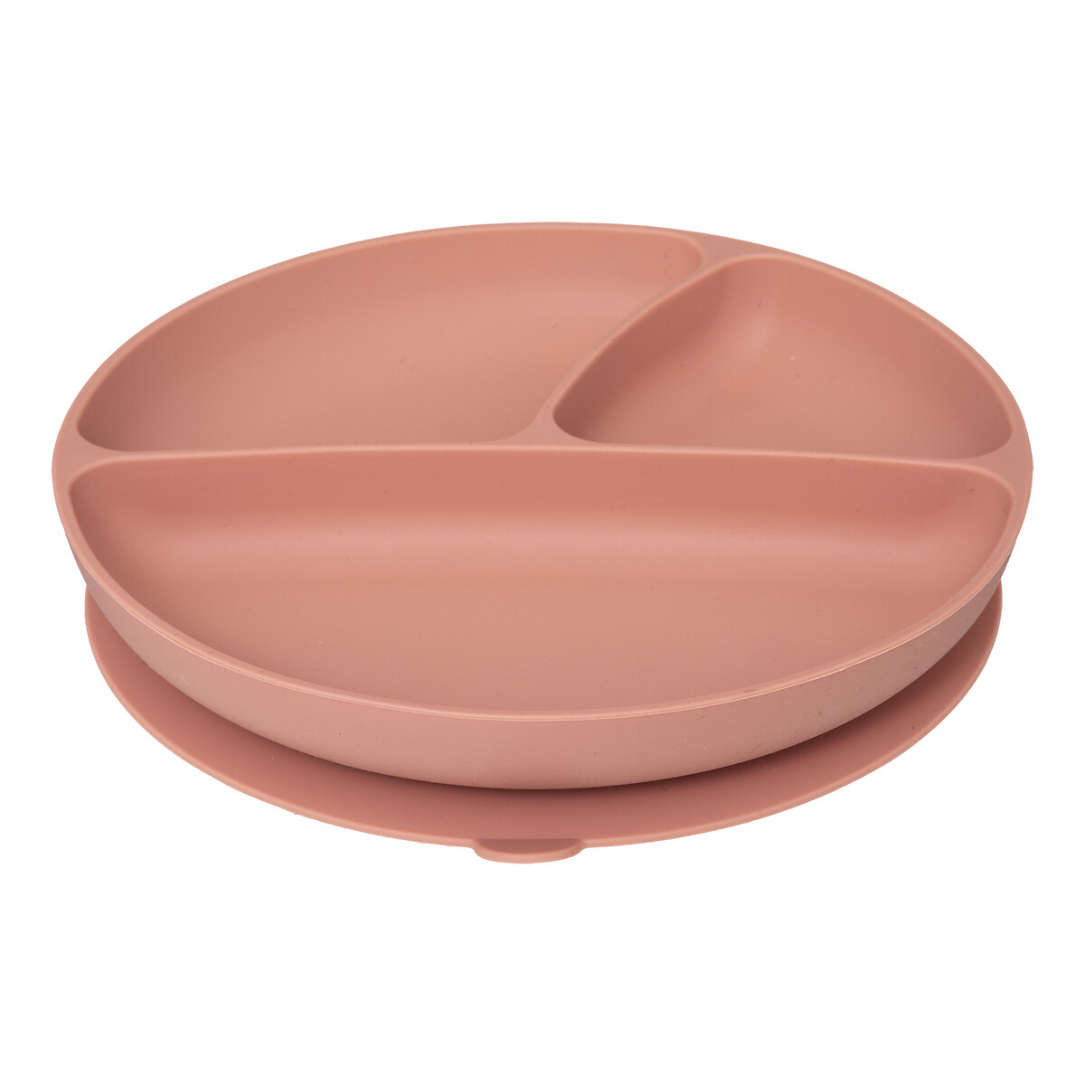 Conjunto de 4 peças de refeição terracota em silicone,  Conjunto de 4 peças de refeição terracota em silicone
