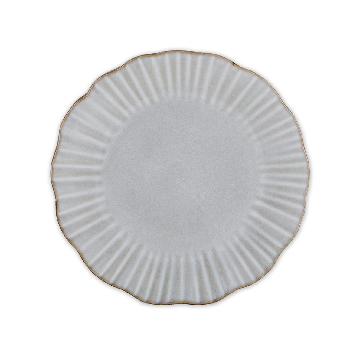Prato raso LOTUS cinza 27,1cm
