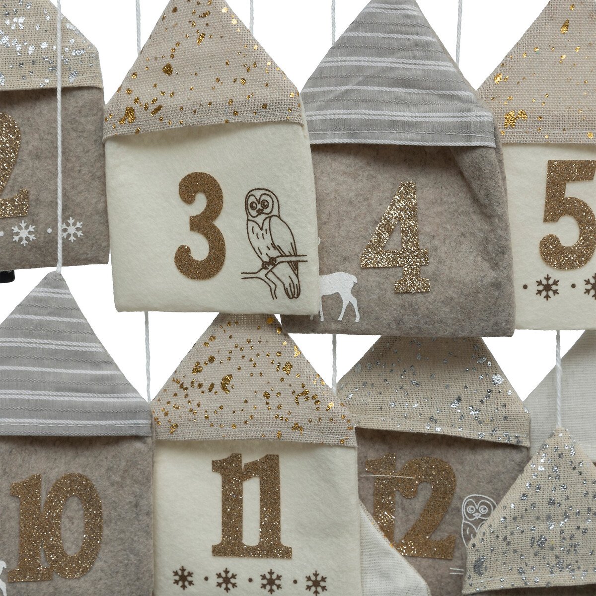 Pendurante calend&aacute;rio advento 90cm