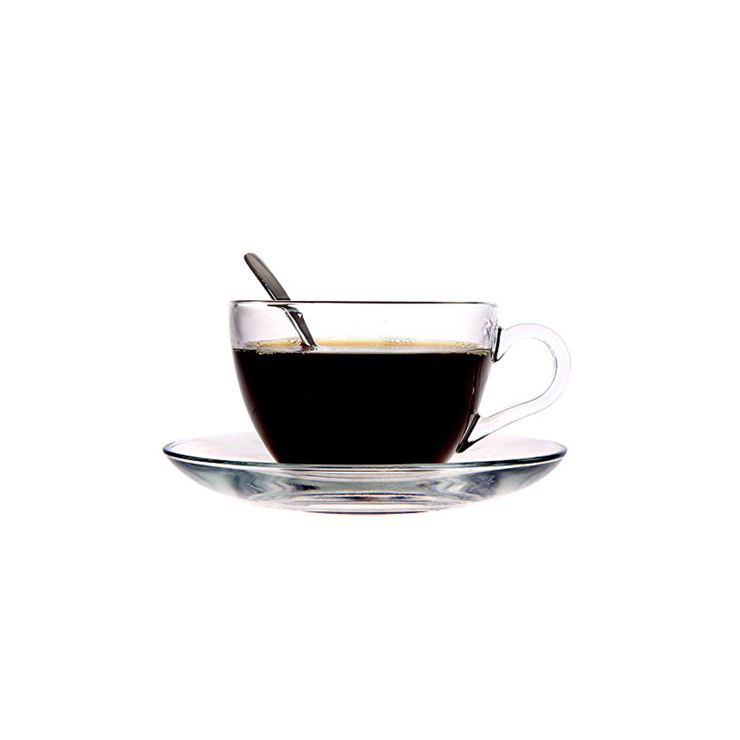 Ch&aacute;vena de caf&eacute; em vidro BASIC
