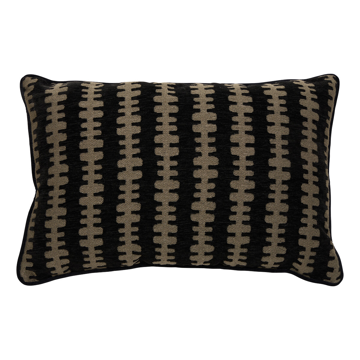 Almofada NYERO preto e dourado 38x58cm
