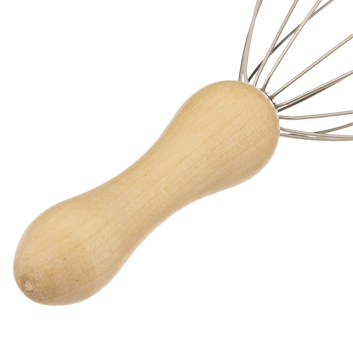 Massajador para cabeça cabo em madeira