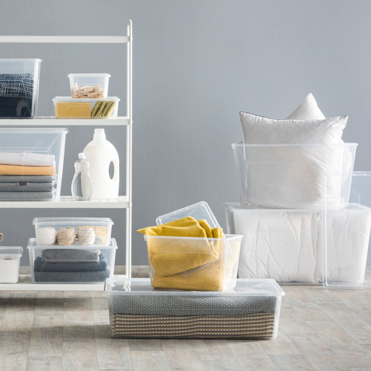 Caixa de arruma&ccedil;&atilde;o 17,8l SIMPLY+