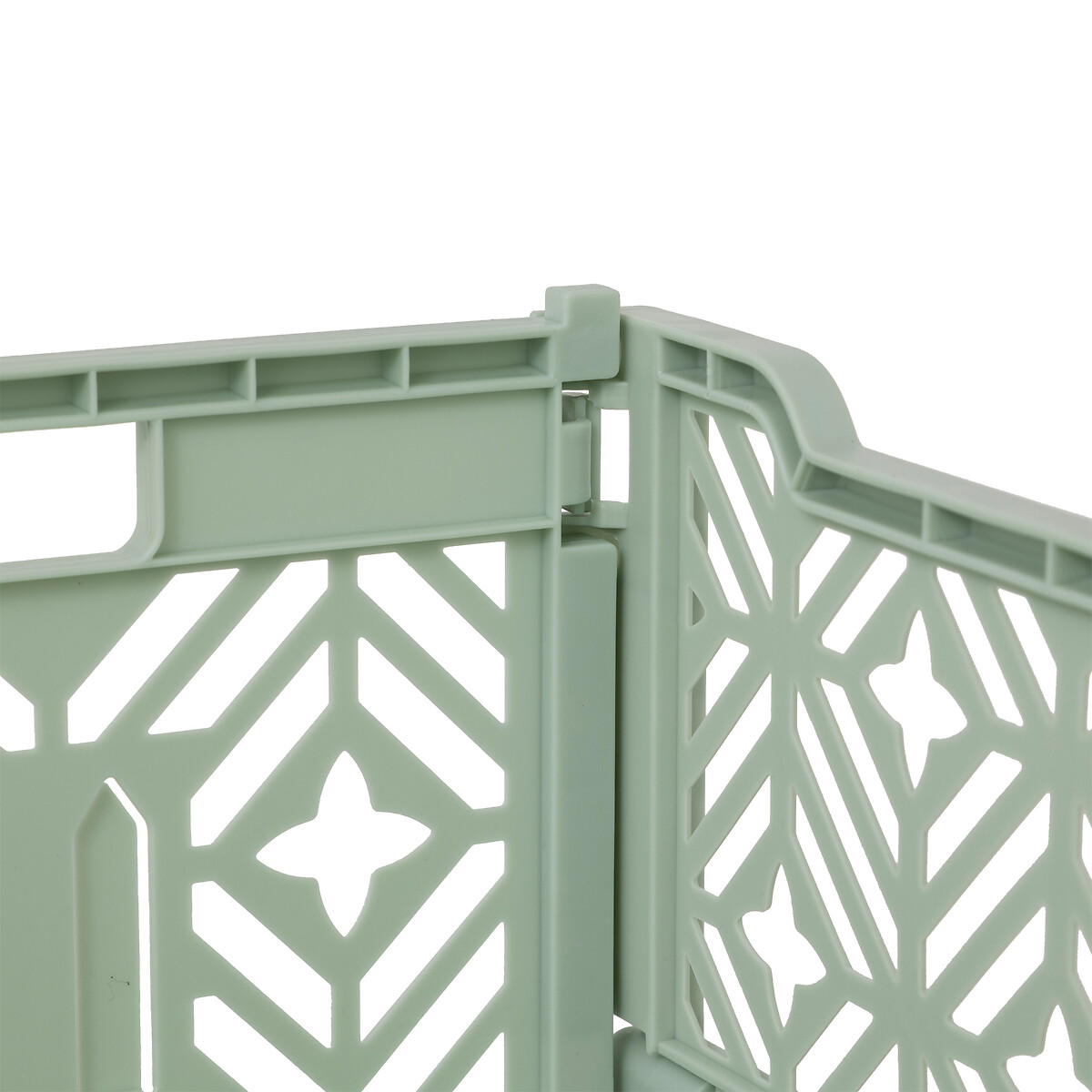 Caixa dobr&aacute;vel amarela 15x30x40cm