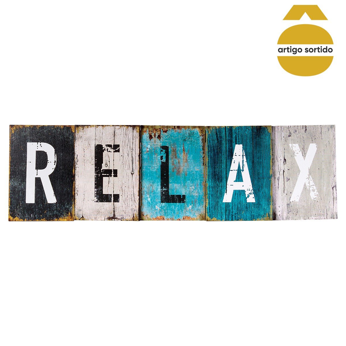 Quadro decorativo 22x76cm