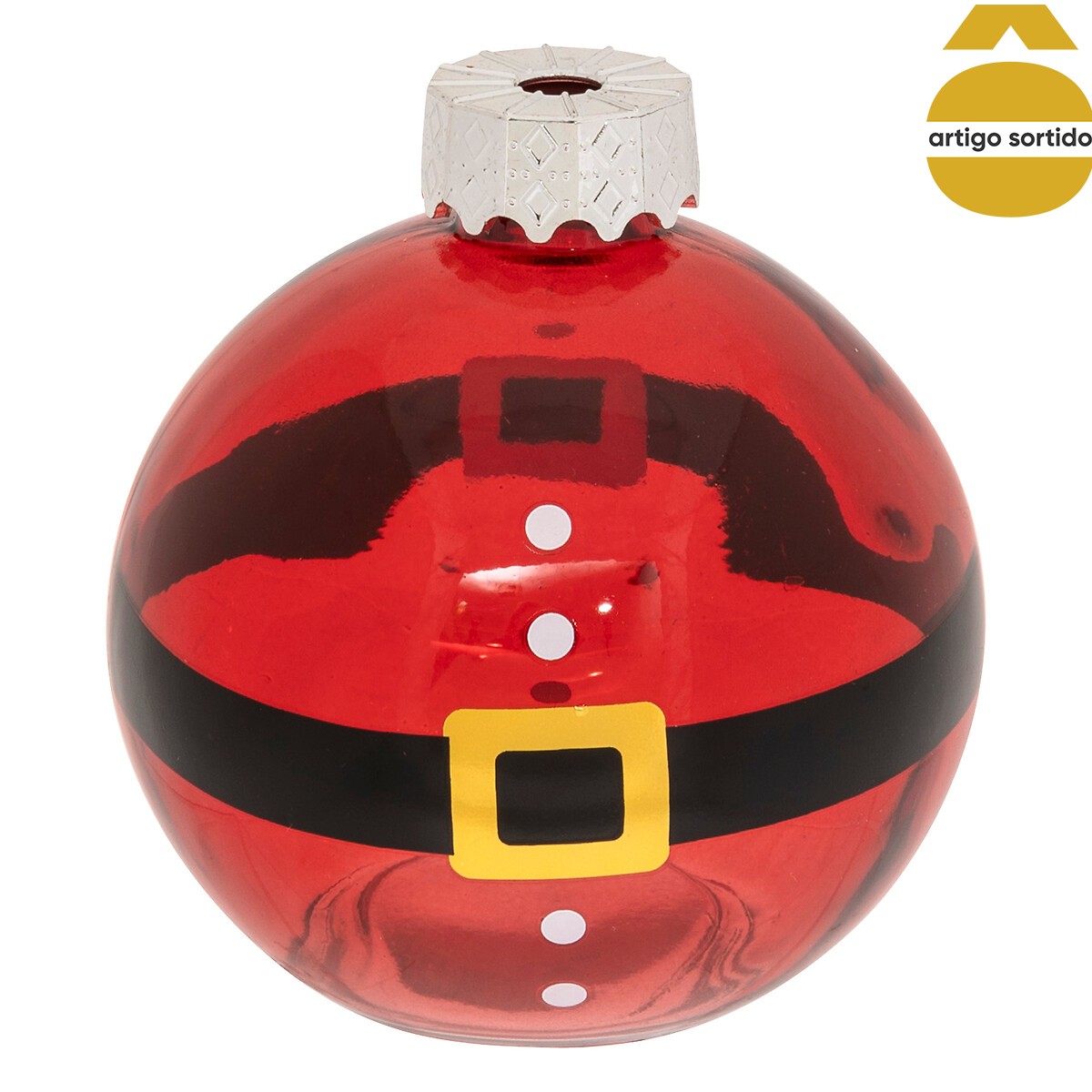 Copo com palhinha em vidro 10x20cm