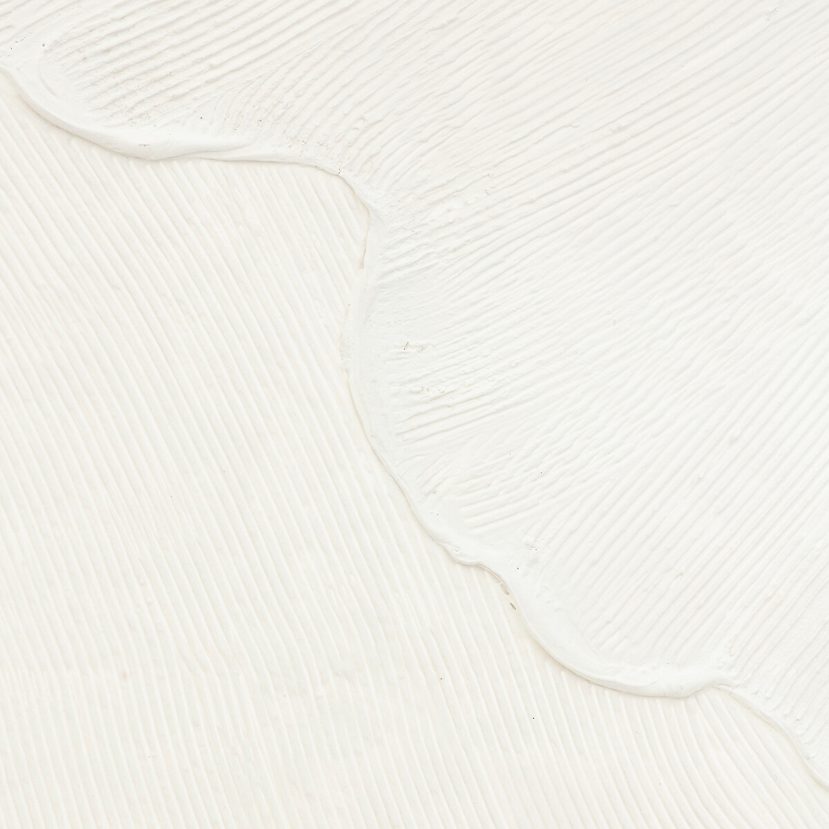 Quadro decorativo KOHANA com relevo branco