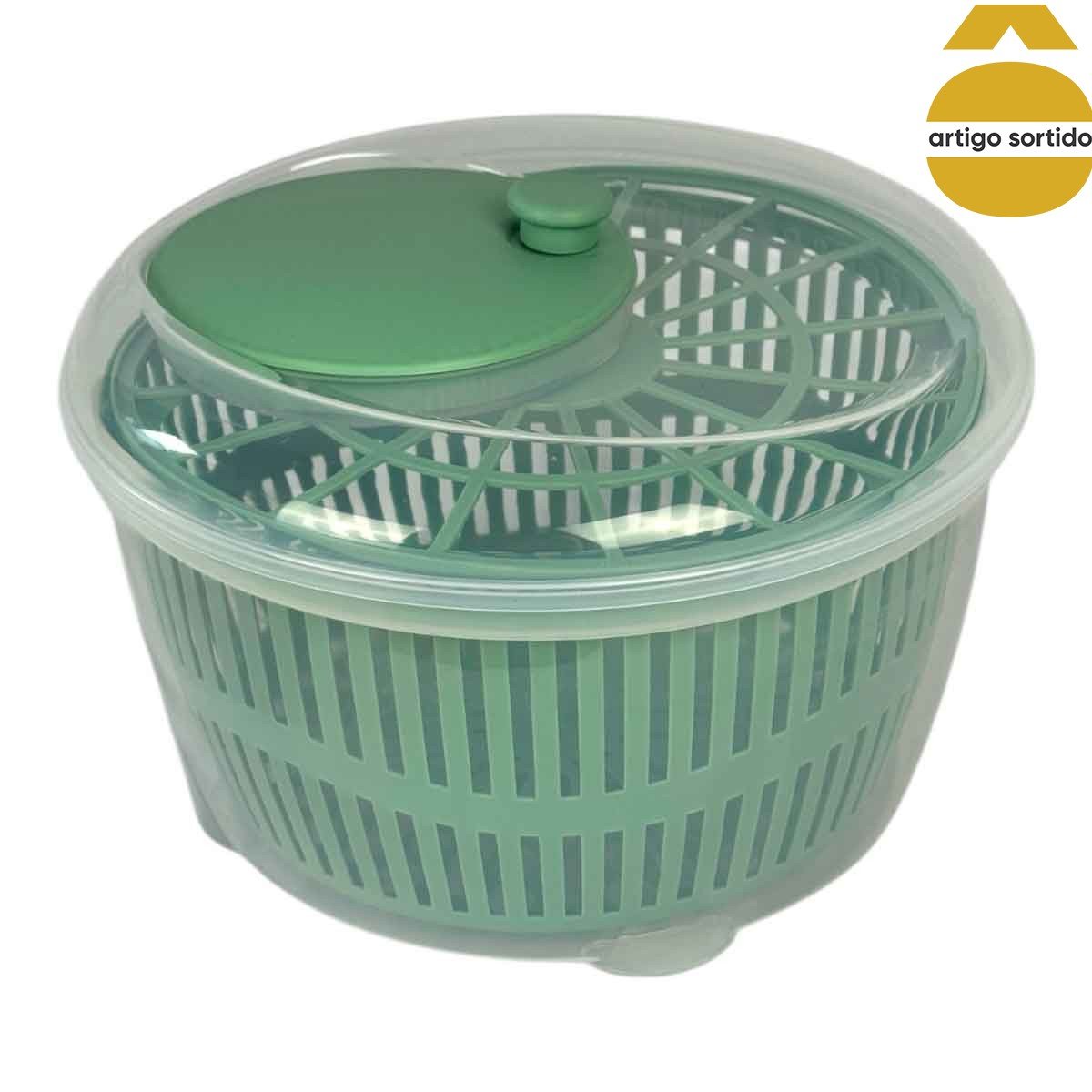 Escorredor de salada multicolor