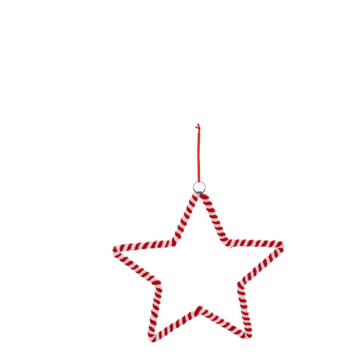 Pendurante estrela com riscas 25cm