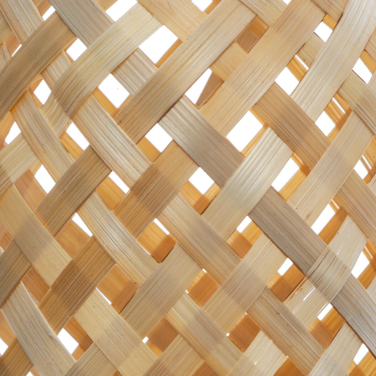 Lanterna natural CROSS em bambu 52cm