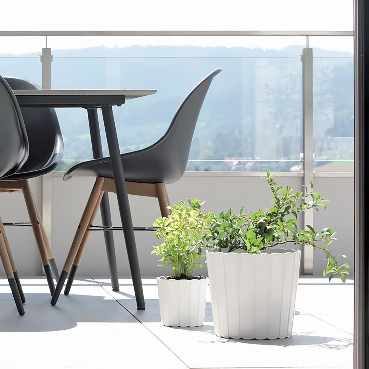 Vaso BOARDEE branco 29cm