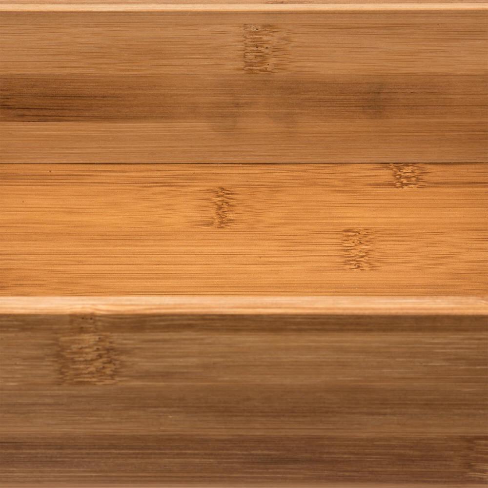Caixa organizadora em bambu 7x15x15cm