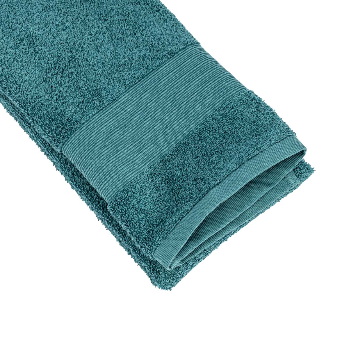 Toalha de m&atilde;os azul TIMELESS 50x100cm