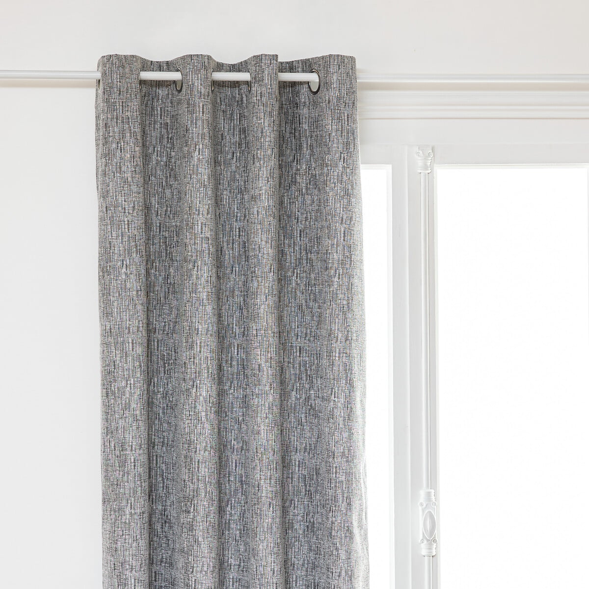 Cortina PIO opaca cinza 140x260cm