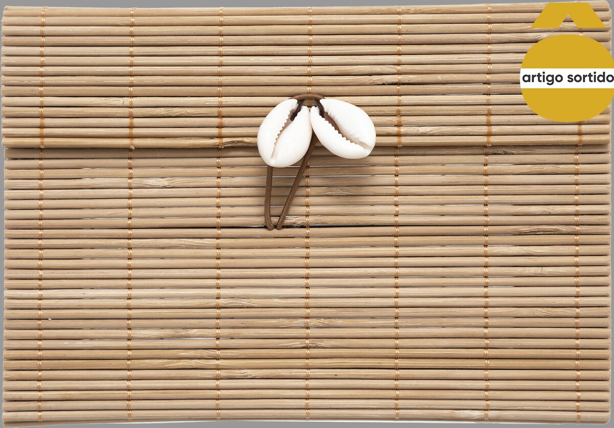 Caixa tropiques em bambu 12x19x17cm