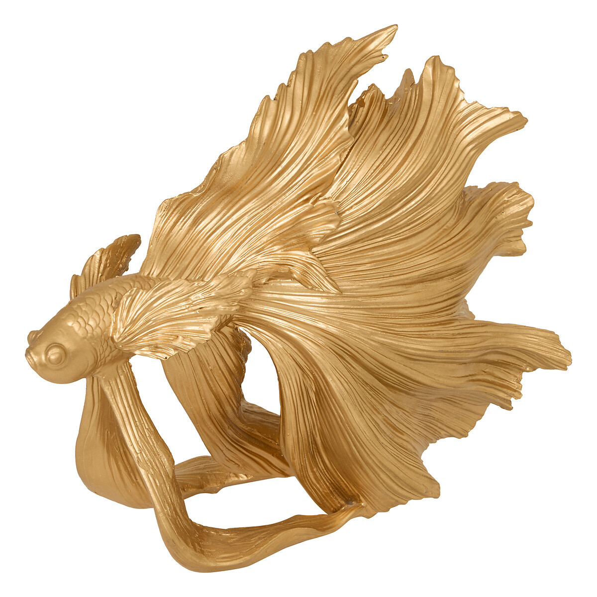 Peixe decorativo JIL dourado