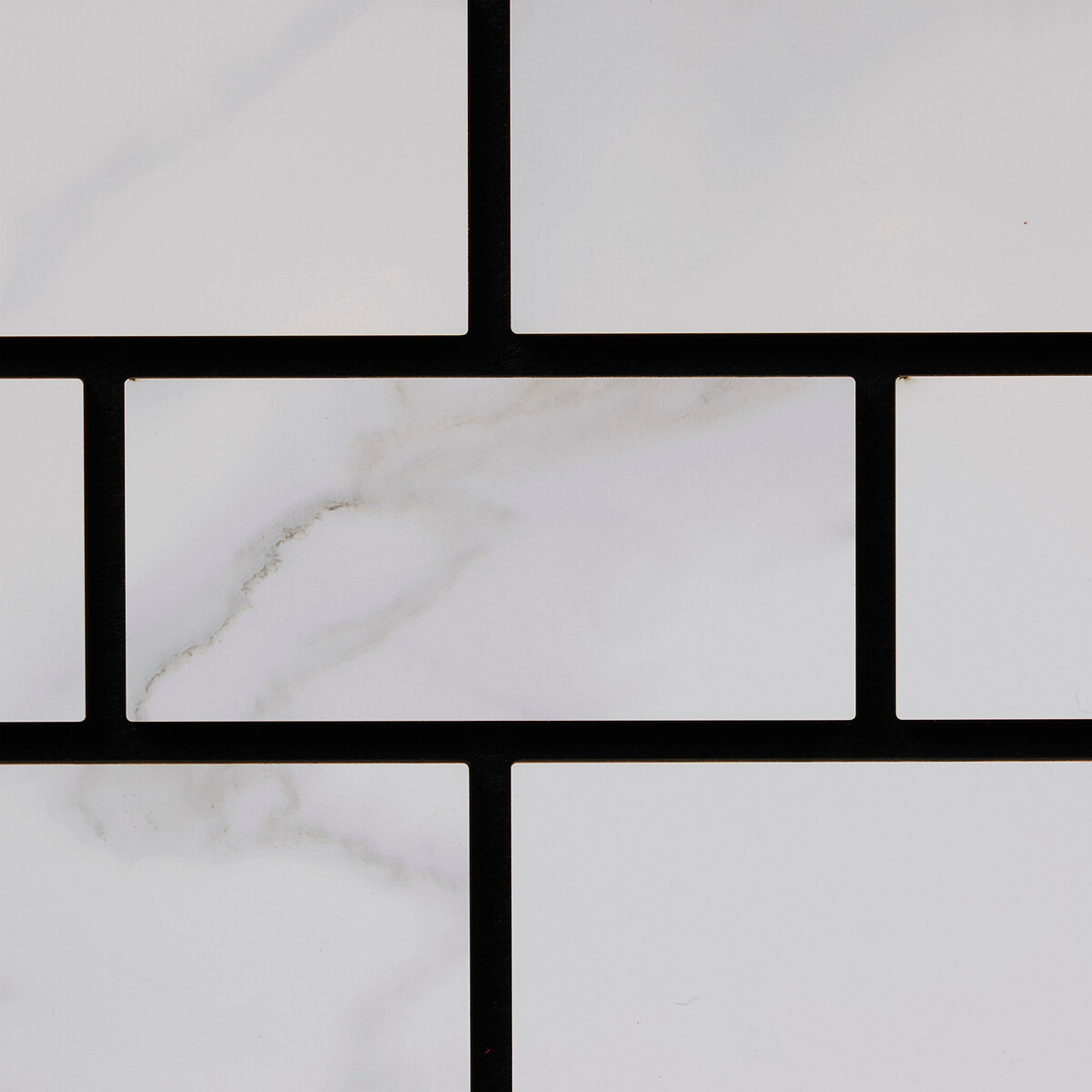 Painel decorativo efeito mármore CLINT cinza 61x69cm