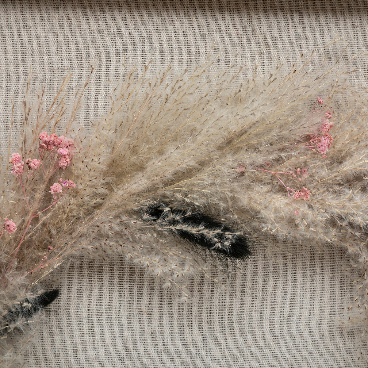 Quadro decorativo NIA com flores secas 55x55cm