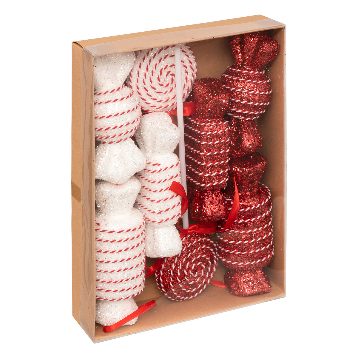 Conjunto de 8 pendurantes candy 30cm