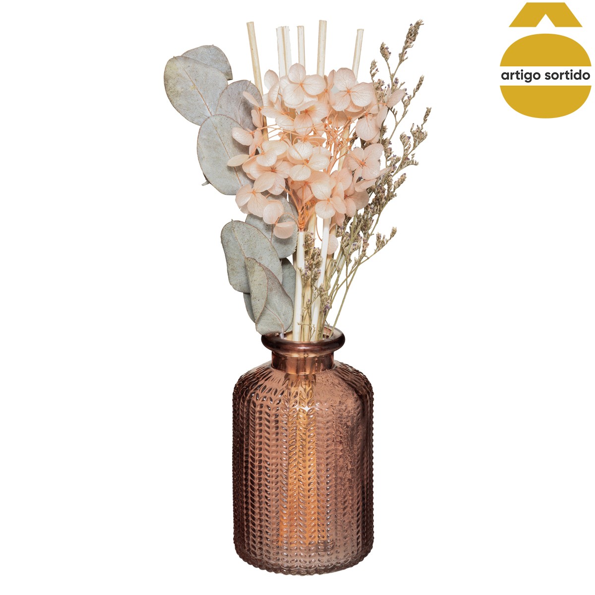 Coffret Jarra Com Flores E Difusor