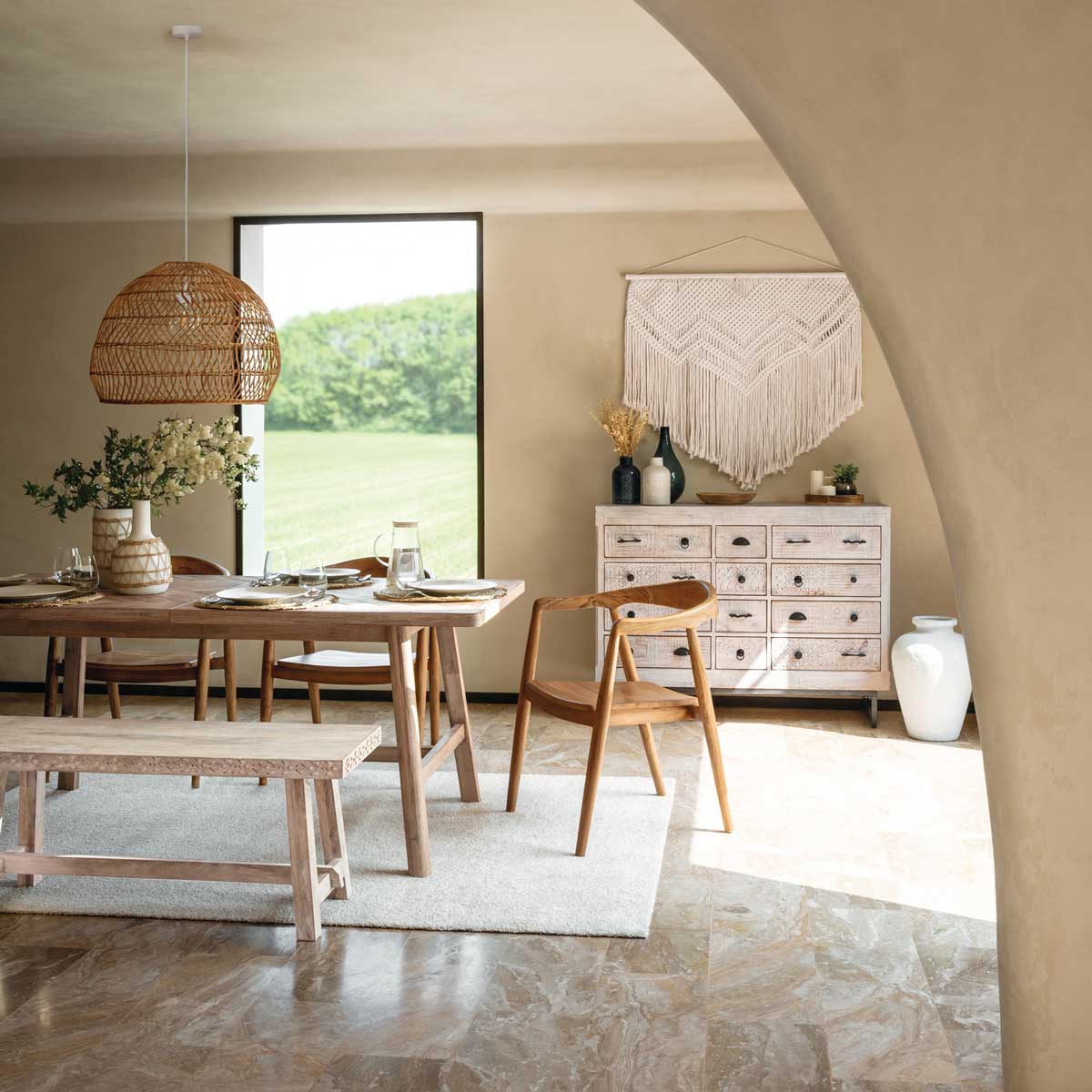 Tapete JOANNE marfim 160x230cm