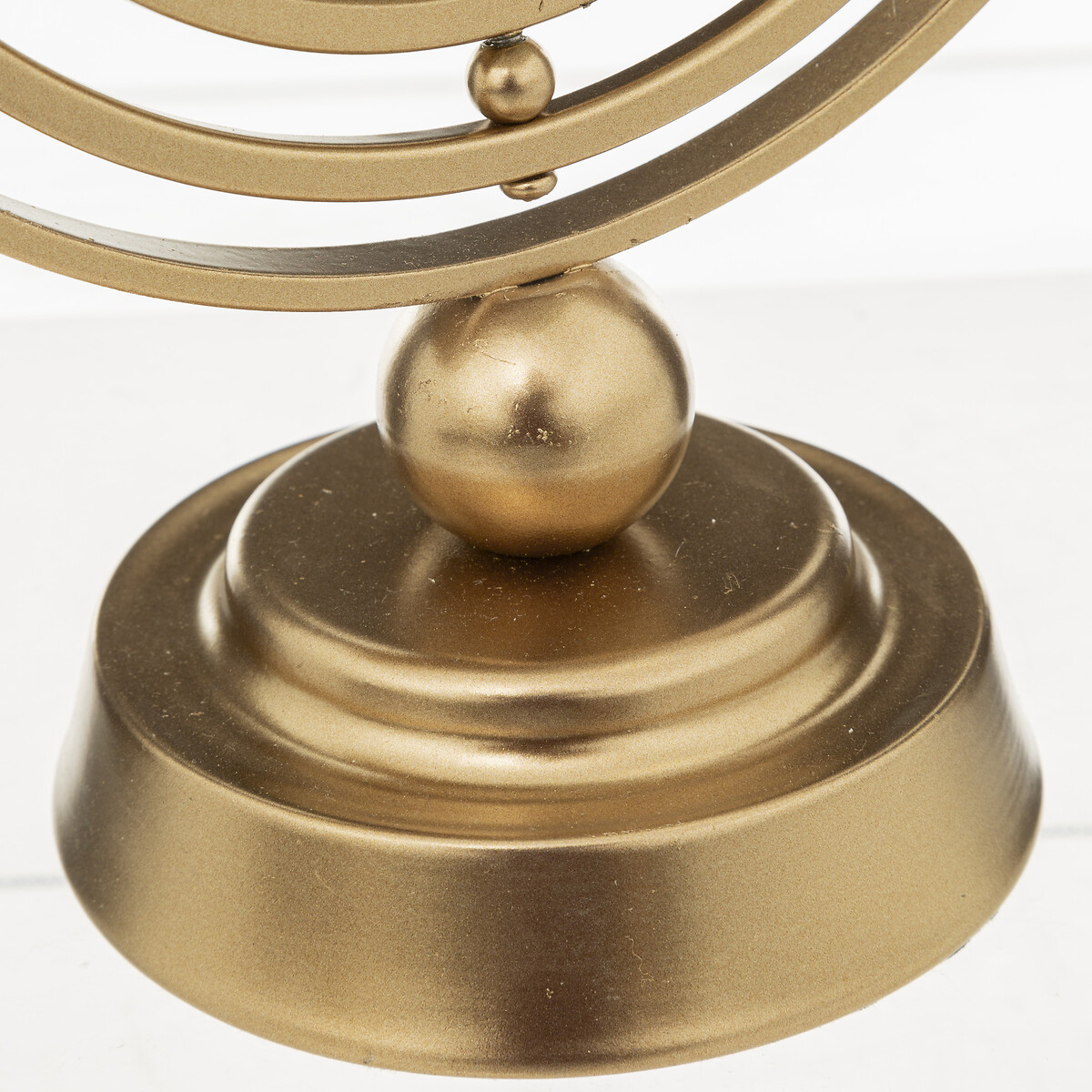 Ampulheta com suporte em metal dourado CARAVANE