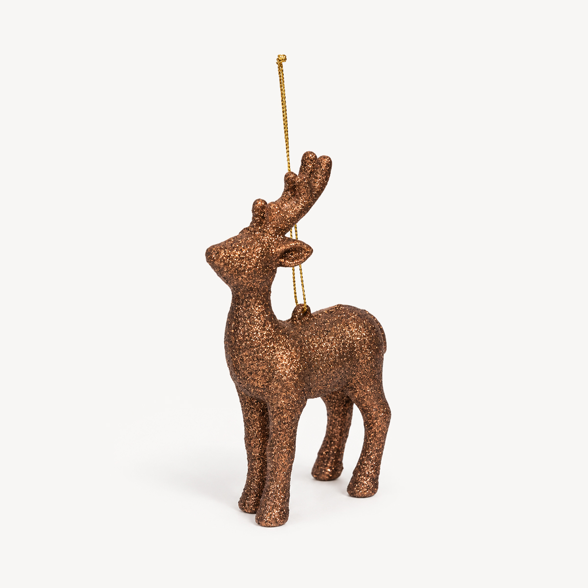 Pendurante rena com brilhantes 14cm
